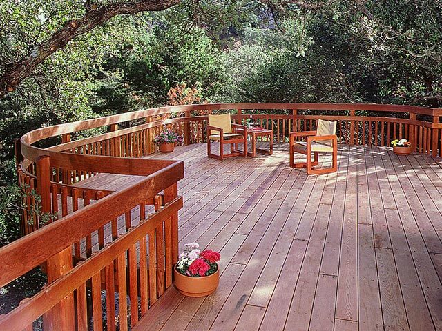 Wood Deck Railing | Wood Railings | Outdoor Railings | Redwood and ...