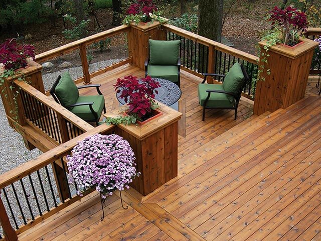 Wood Deck Railing | Wood Railings | Outdoor Railings | Redwood and ...